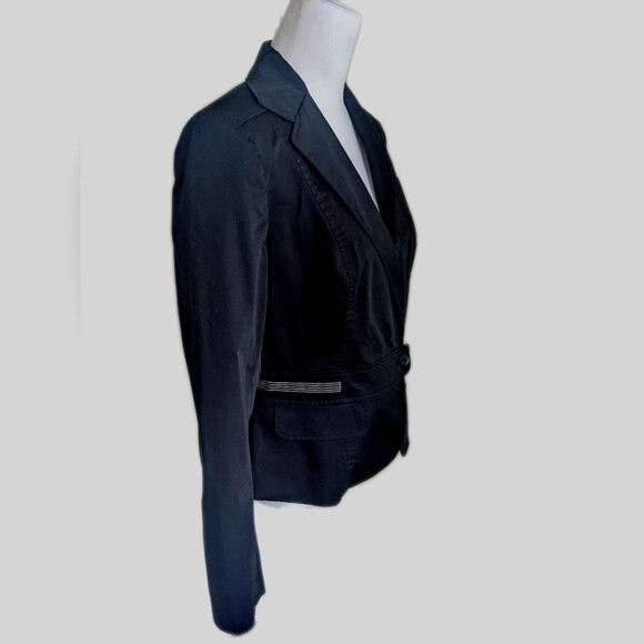 Ann Taylor LOFT black fitted pantsuit (Julie trousers) EUC - size 10 - Picture 4 of 10